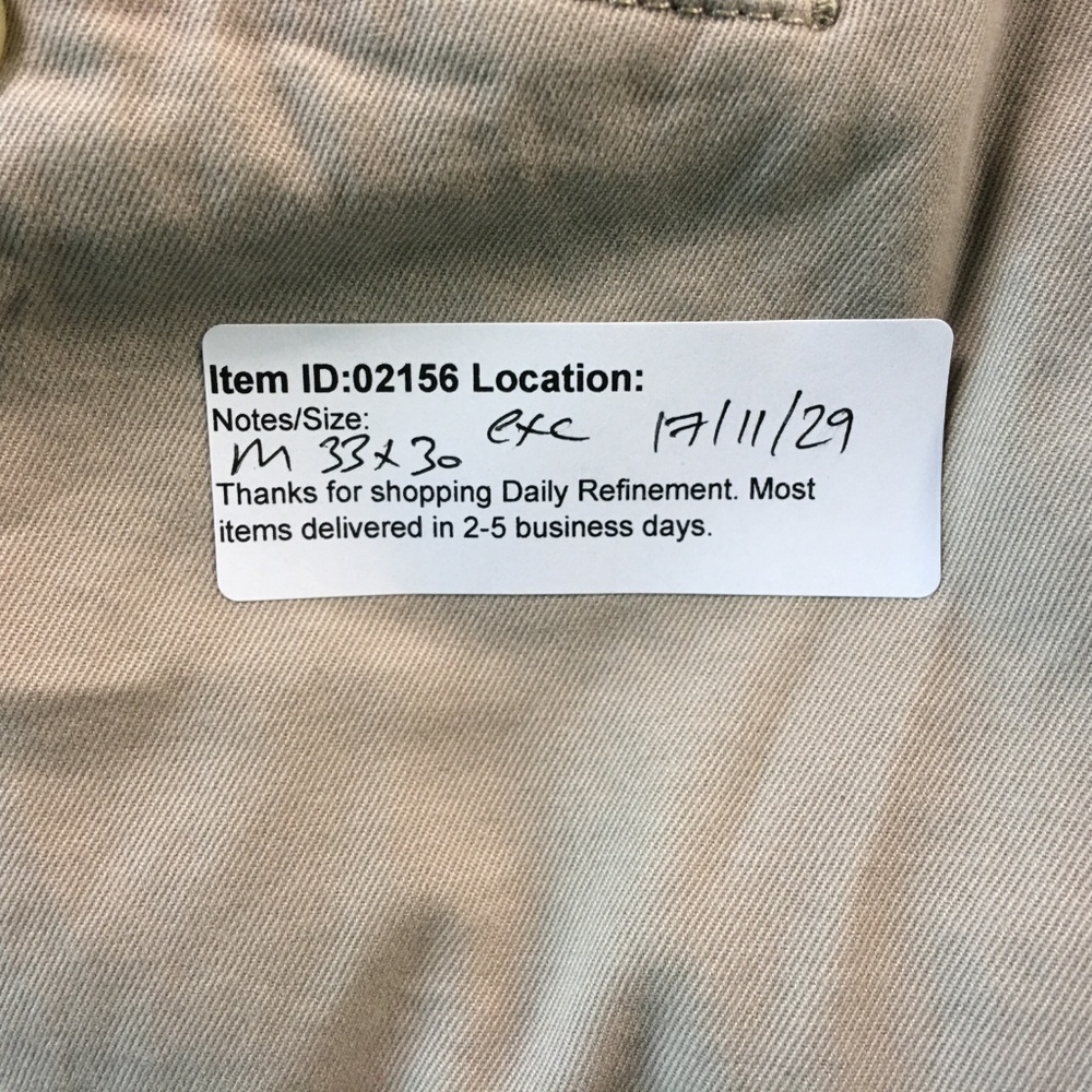 Banana Republic Beige Pants 33x30 D02:x02156 - Picture 8 of 8